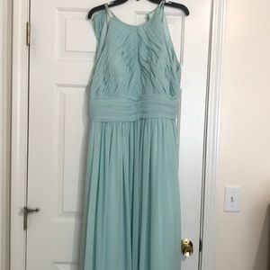 Mint Chiffon Bill Levkoff dress size 16